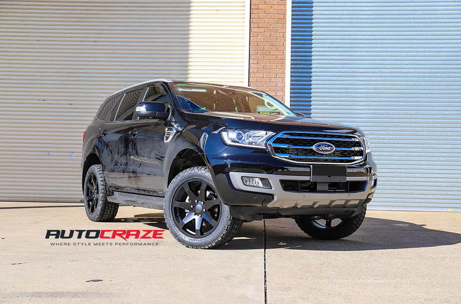 FORD EVEREST MOZAMBIQUE MATTE BLACK